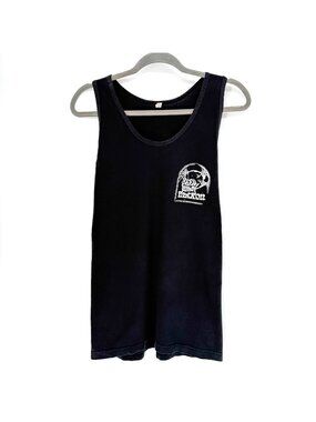 DIXXON Flannel Company "Mortuum Mundo Since 2013" Black Tank Top Size Large